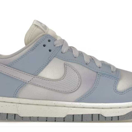 nike dunk low blue airbrush canvas (women's)