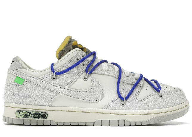 nike dunk low off - white lot 32