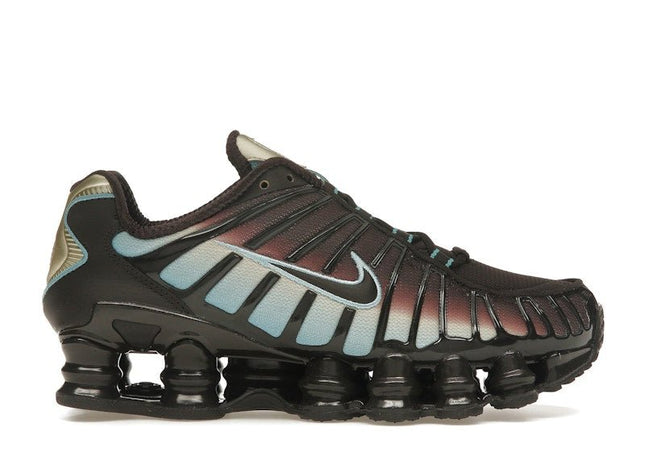 Nike Shox TL Velvet Brown Denim Turquoise