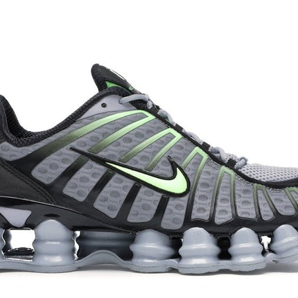 Nike Shox TL Wolf Grey Lime Blast