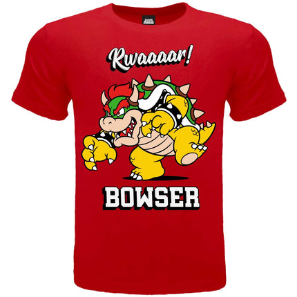 NINTENDO SUPER MARIO BOWSER T-shirt 12/13 red