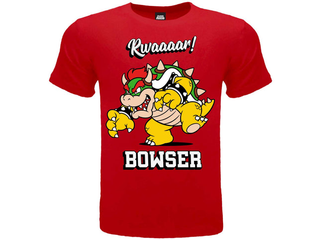 NINTENDO SUPER MARIO BOWSER T-shirt 12/13 red