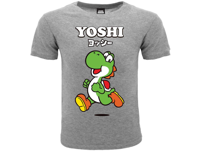 NINTENDO: SUPER MARIO YOSHI T-shirt 5/6 grigia