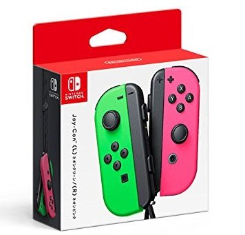 NINTENDO Switch Joy - Con Pair Verde Neon e Rosa Neon
