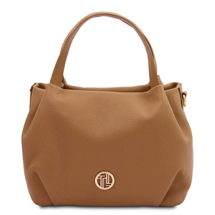 Nora - Soft leather handbag | TL142372