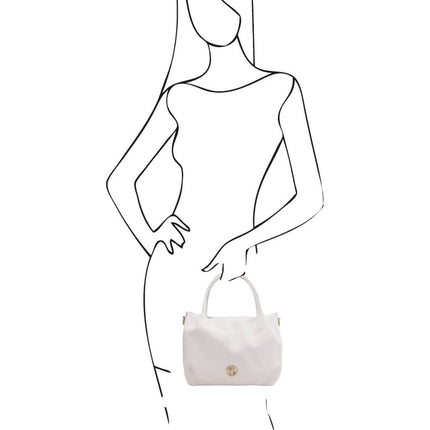 Nora - Soft leather handbag | TL142372