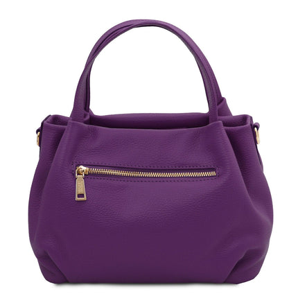 Nora - Soft leather handbag | TL142372