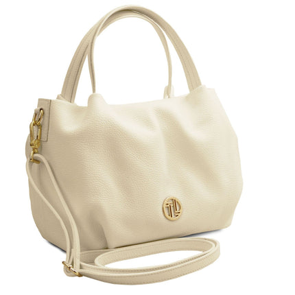 Nora - Soft leather handbag | TL142372