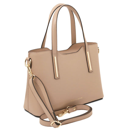 Olimpia - Italian leather tote - Small size | TL141521