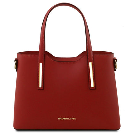 Olimpia - Italian leather tote - Small size | TL141521