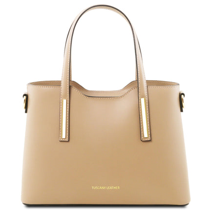 Olimpia - Italian leather tote - Small size | TL141521