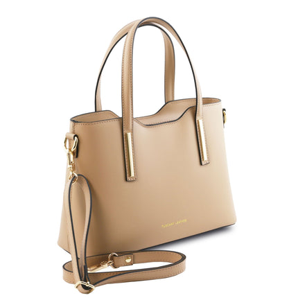 Olimpia - Italian leather tote - Small size | TL141521