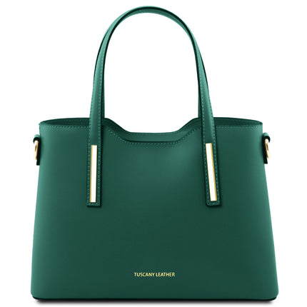 Olimpia - Italian leather tote - Small size | TL141521