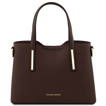 Olimpia - Italian leather tote - Small size | TL141521