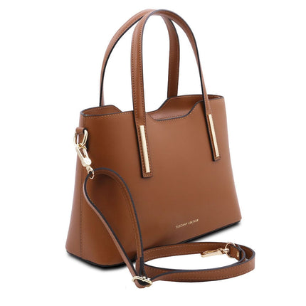 Olimpia - Italian leather tote - Small size | TL141521