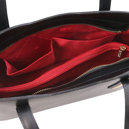 Olimpia - Italian leather tote - Small size | TL141521