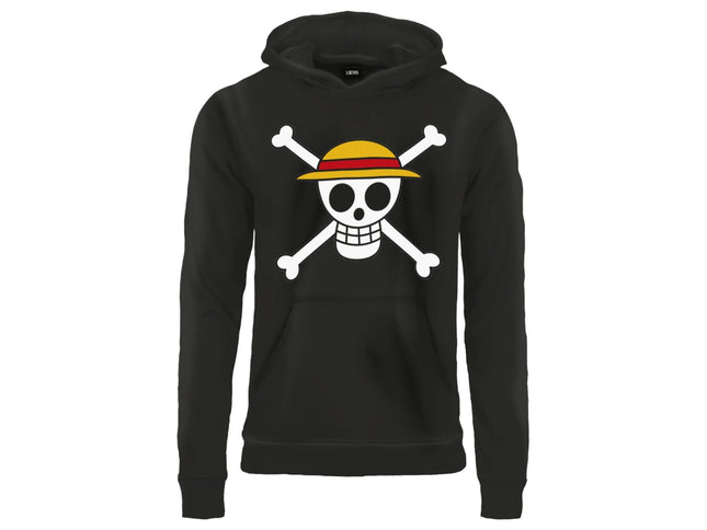 ONE PIECE LOGO FELPA S NERA