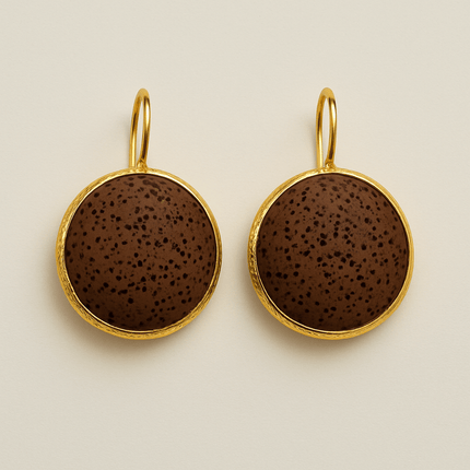 Orecchini Lava Drop – Placcati in oro