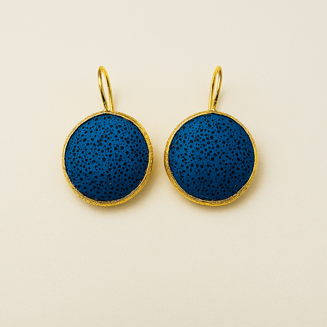 Orecchini Lava Drop – Placcati in oro