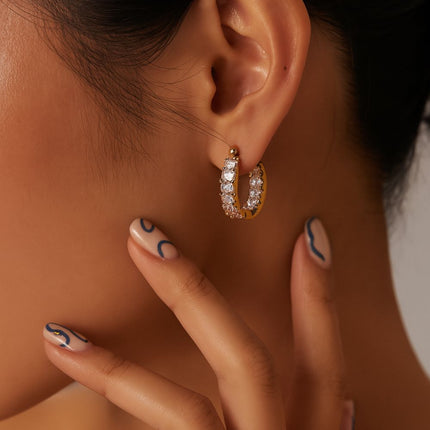 Orecchino Zirconi