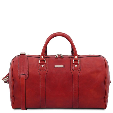 Oslo - Travel leather duffel bag - Weekender bag | TL141913