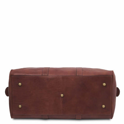 Oslo - Travel leather duffel bag - Weekender bag | TL141913
