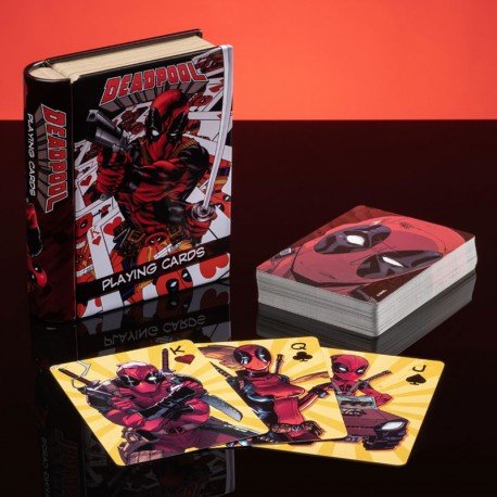 PALADONE MARVEL DEADPOOL MAZZO CARTE DA GIOCO SERIGRAFATO