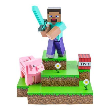 PALADONE MINECRAFT STEVE DIORAMA LAMPADA 30CM