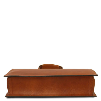 Palermo - Italian leather 3 - compartment briefcase for women | TL142452