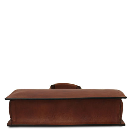 Palermo - Italian leather 3 - compartment briefcase for women | TL142452