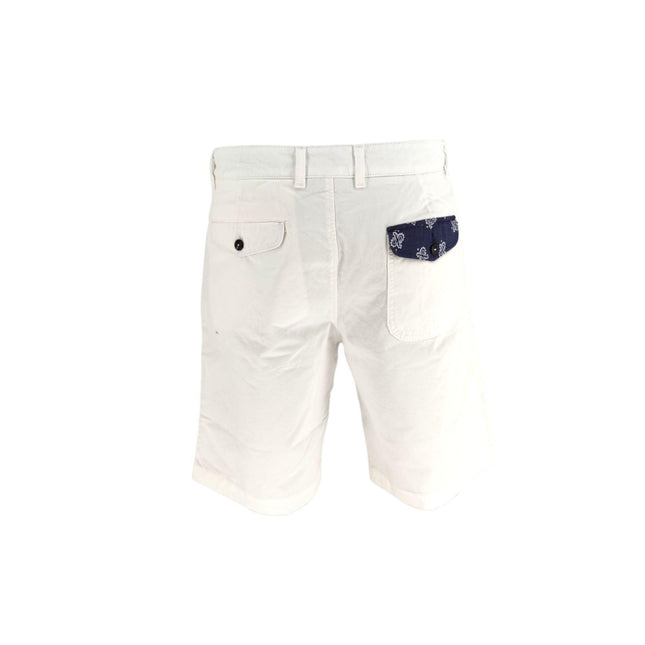 Pantaloncini Bermuda Uomo Panna