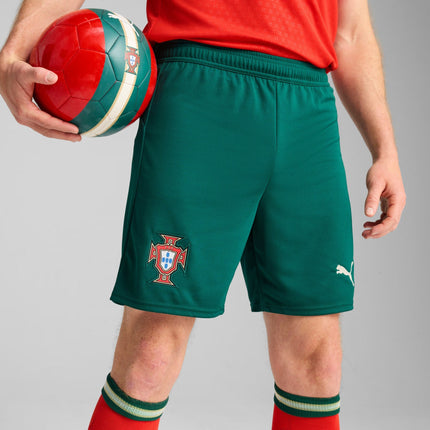 Pantaloncini Calcio Home Puma FPF Portogallo 2025/2026 Verdi