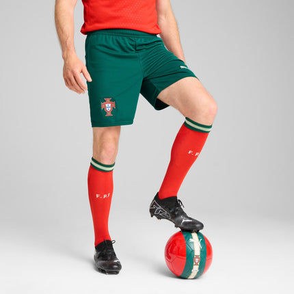 Pantaloncini Calcio Home Puma FPF Portogallo 2025/2026 Verdi