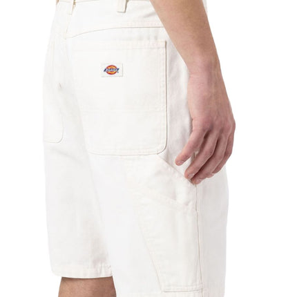 Pantaloncini Duck Canvas Uomo Stone Washed Cloud