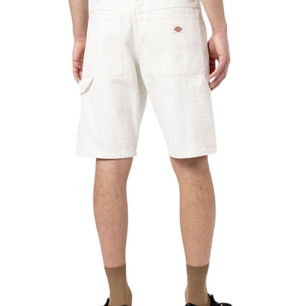Pantaloncini Duck Canvas Uomo Stone Washed Cloud