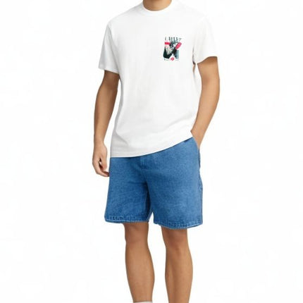 Pantaloncini Easy Denim Carpenter Uomo Light Indigo