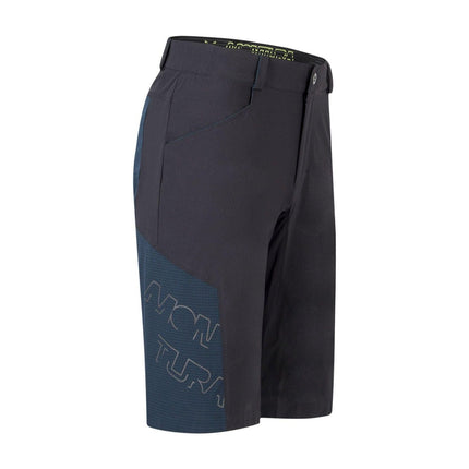 Pantaloncini Land Uomo Ardesia/Giallo Fluo