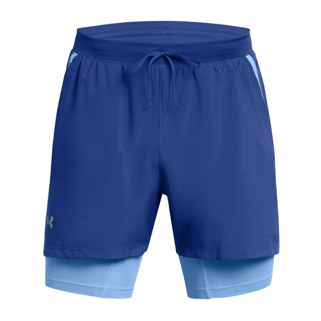 Pantaloncini Launch 2 - in - 1 13Cm Uomo Tech Blue/Horizon Blue