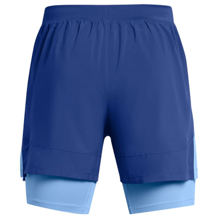 Pantaloncini Launch 2 - in - 1 13Cm Uomo Tech Blue/Horizon Blue