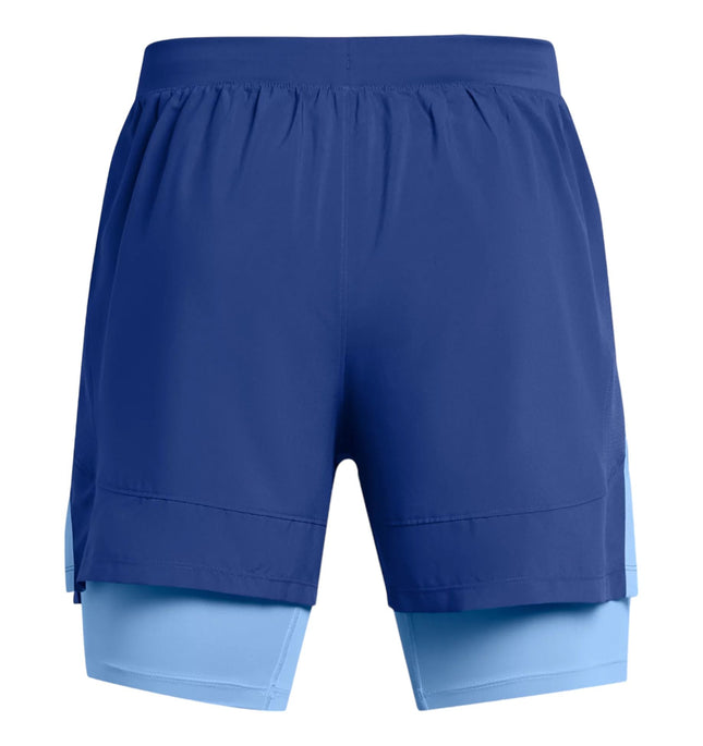 Pantaloncini Launch 2 - in - 1 13Cm Uomo Tech Blue/Horizon Blue