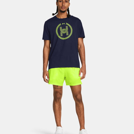 Pantaloncini Launch 5IN Uomo High Vis Yellow/Reflective