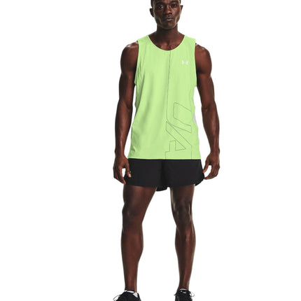 Pantaloncini Launch Run 5 IN Uomo Black/Reflective