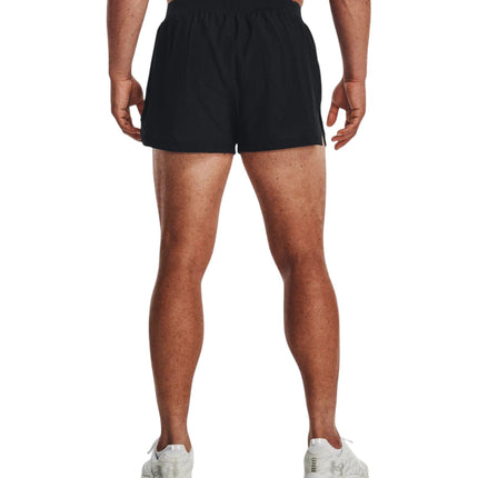 Pantaloncini Launch Split Perf Uomo Black/Reflective