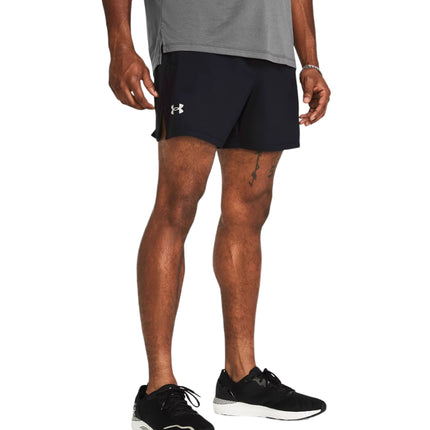 Pantaloncini Launch Unlined 5IN Uomo Black/Reflective