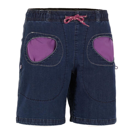 Pantaloncini Onda Denim Donna Blue