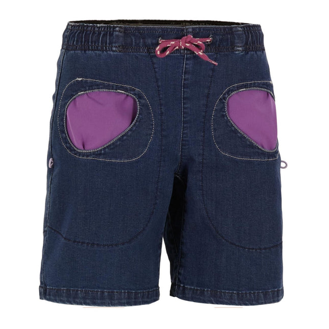 Pantaloncini Onda Denim Donna Blue