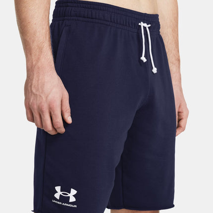 Pantaloncini Rival Terry Uomo Midnight Navy/Onyx White