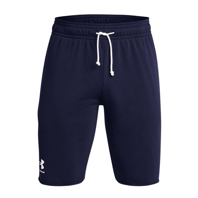 Pantaloncini Rival Terry Uomo Midnight Navy/Onyx White