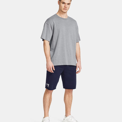 Pantaloncini Rival Terry Uomo Midnight Navy/Onyx White