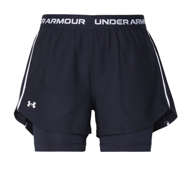 Pantaloncini Tech Play 2in1 Donna Black/White